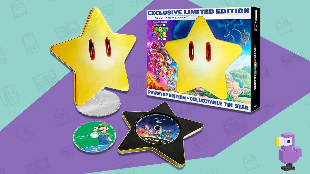 Super Mario Bros. Movie DVDs
