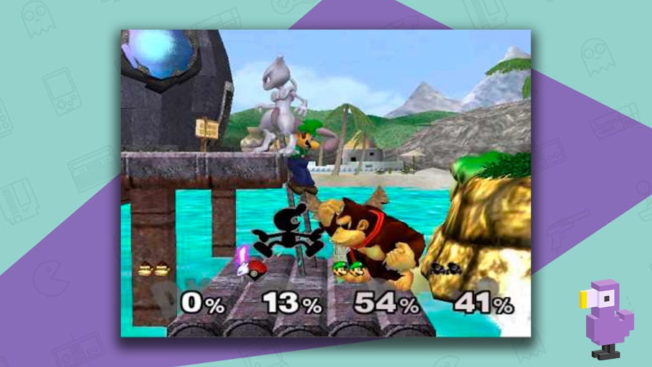 Super Smash Bros. Melee (2001) gameplay