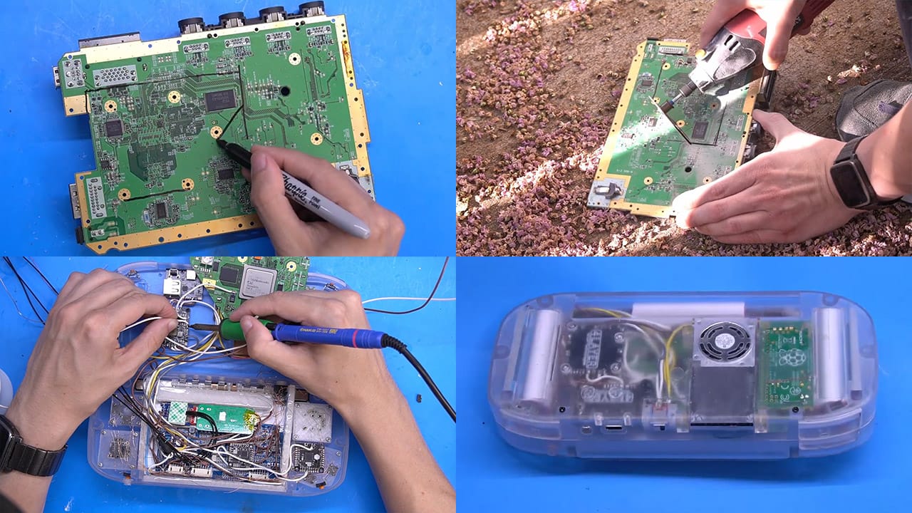 GloWii ShankMods Portable Nintendo Wii