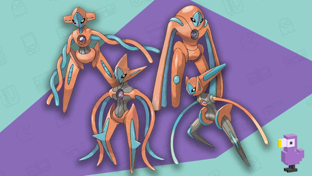 All psychic pokemon - Deoxys