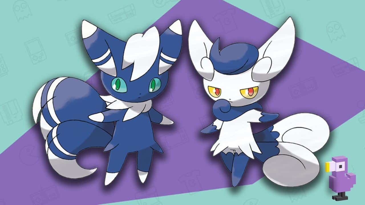 All psychic pokemon - Meowstic