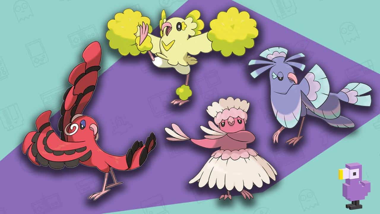 All psychic pokemon - Oricorio
