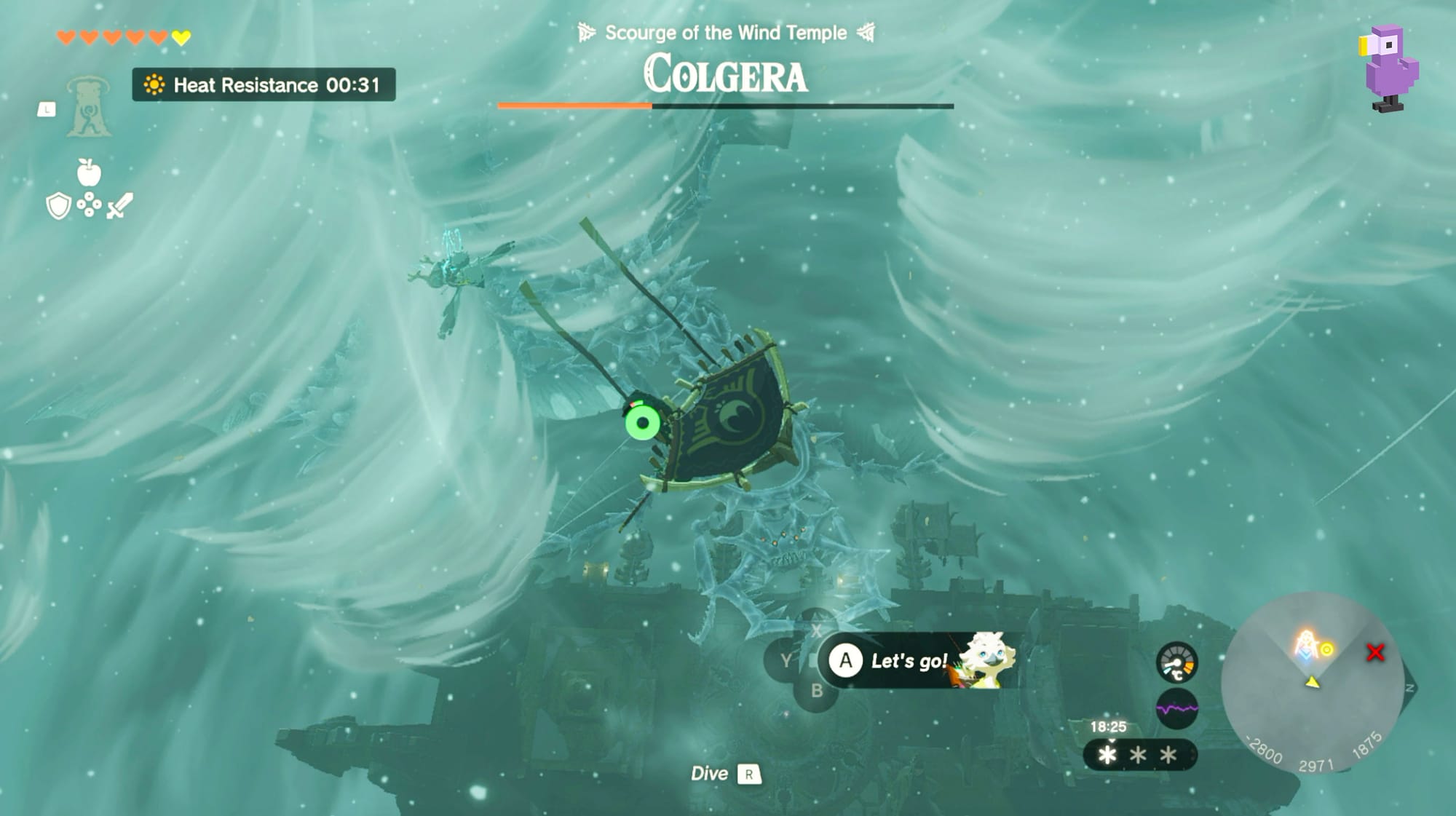beat the Wind Temple boss in Zelda Tears Of The Kingdom use Tulin