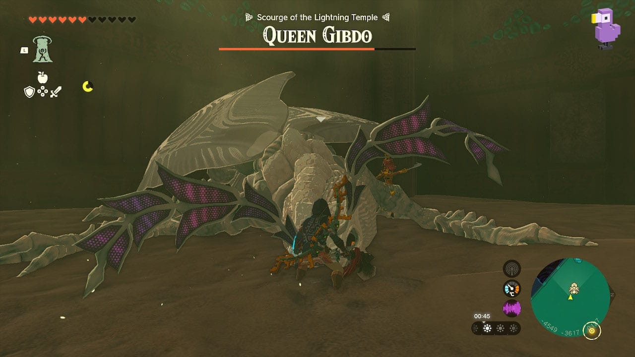 How To Beat Queen Gibdo In Zelda Tears Of The Kingdom Queen Gibdo turns grey