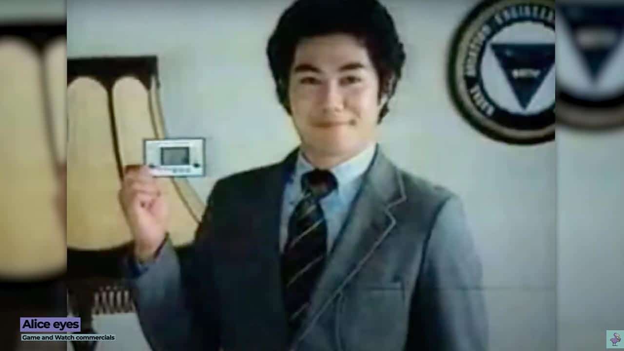 the history of Nintendo's Game & Watch handhelds - Game & Watch advert