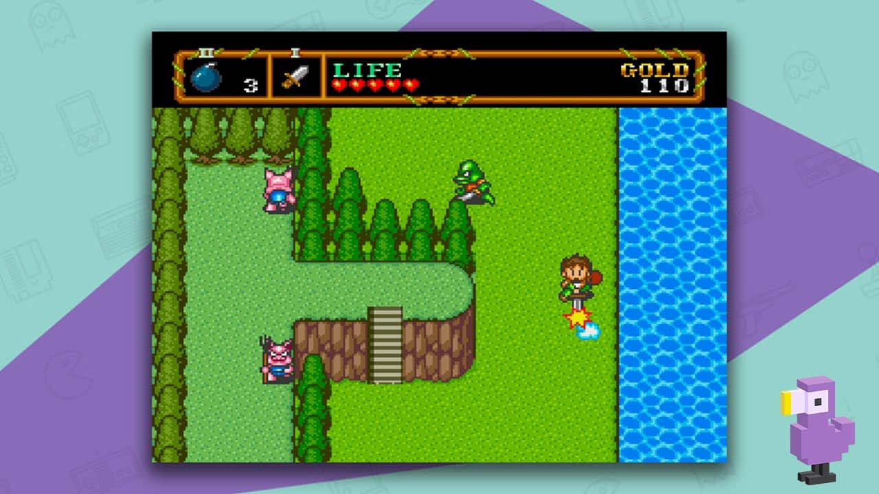 Neutopia II gameplay
