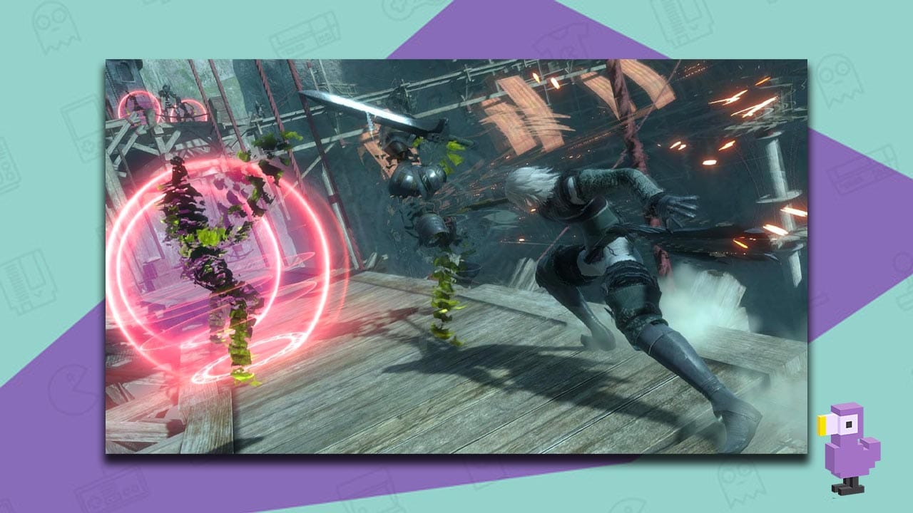 NieR:Replicant gameplay 