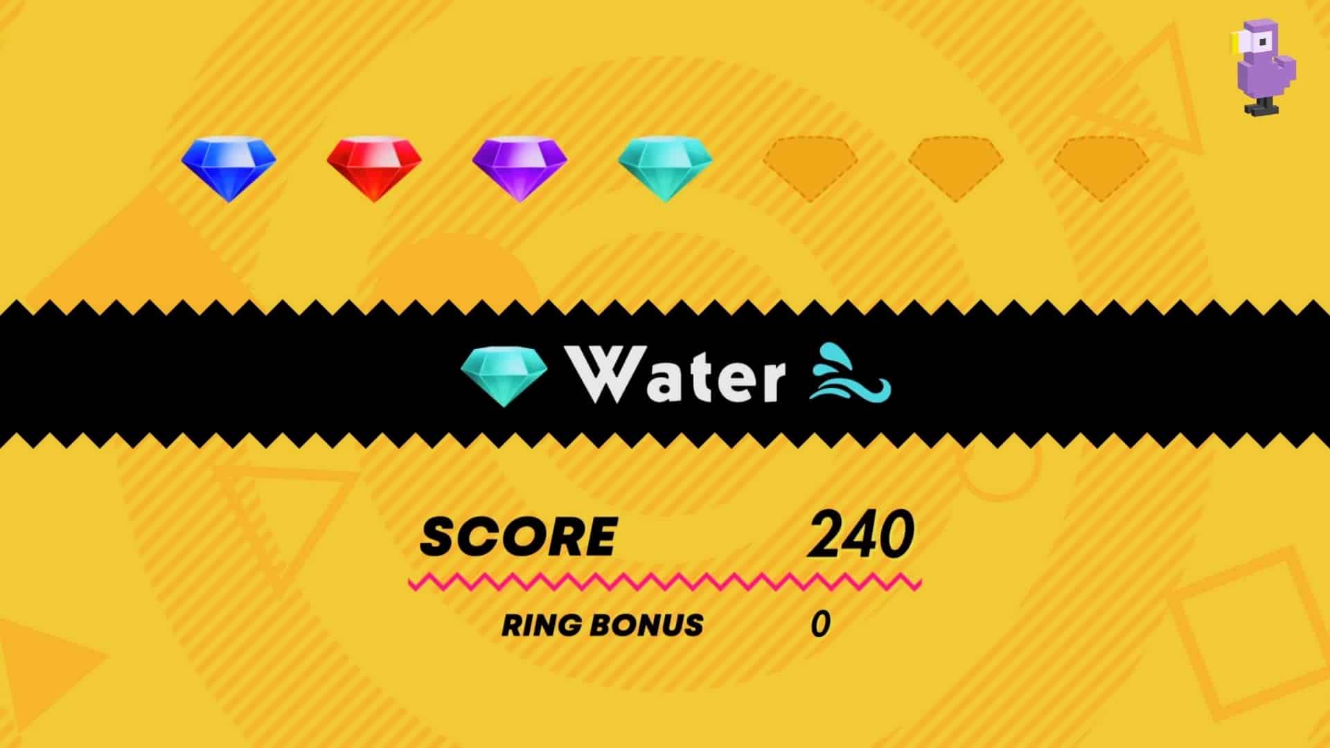 SONIC SUPERSTARS WATER EMERALD POWER UNLOCKED RESULTS SCREEN