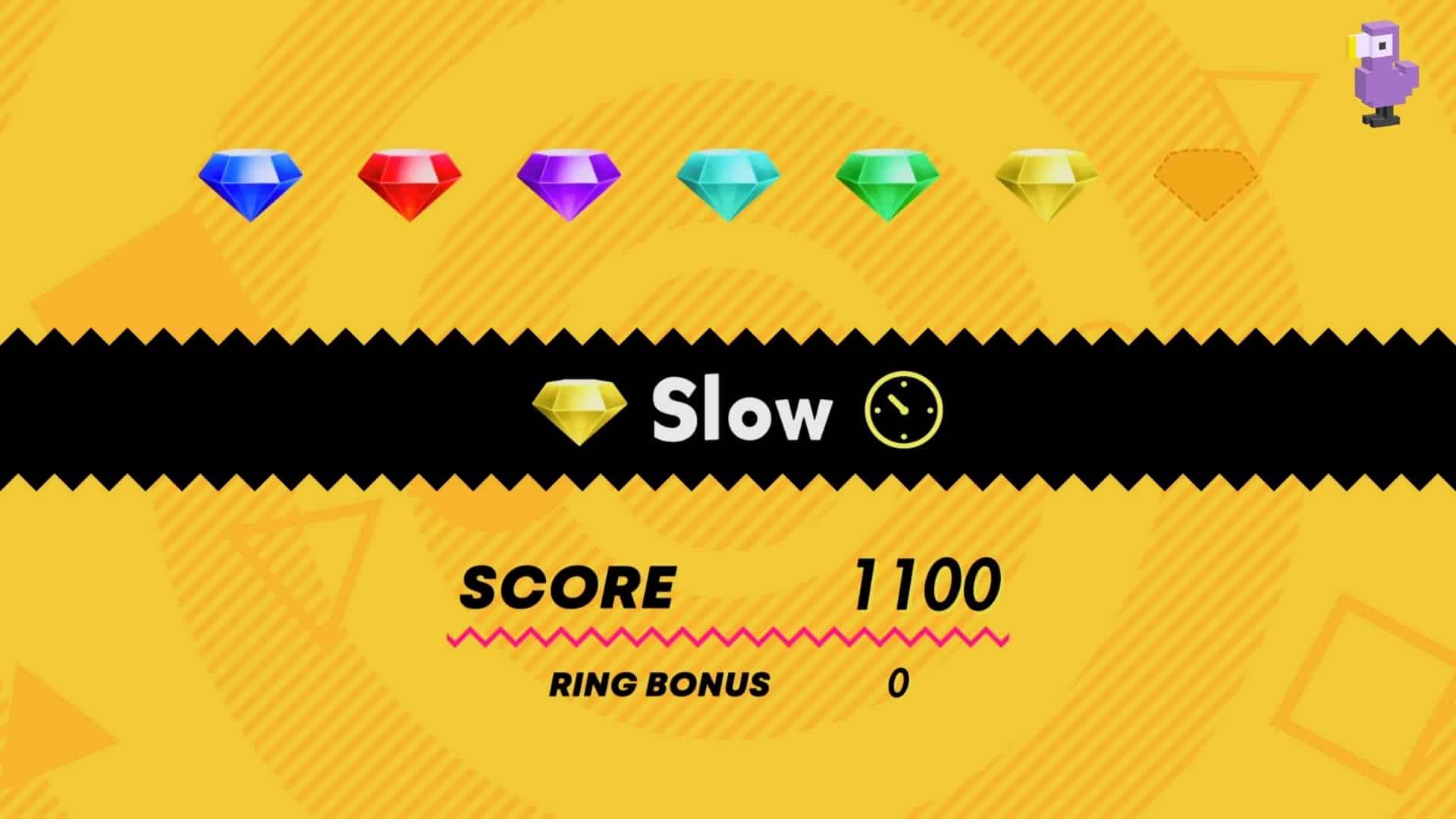 SONIC SUPERSTARS SLOW EMERALD POWER UNLOCKED RESULTS SCREEN