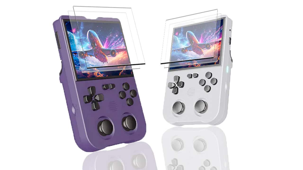 POKOページ Powkiddy Launches Partners MagicX XU10 Vertical Retro Handheld
