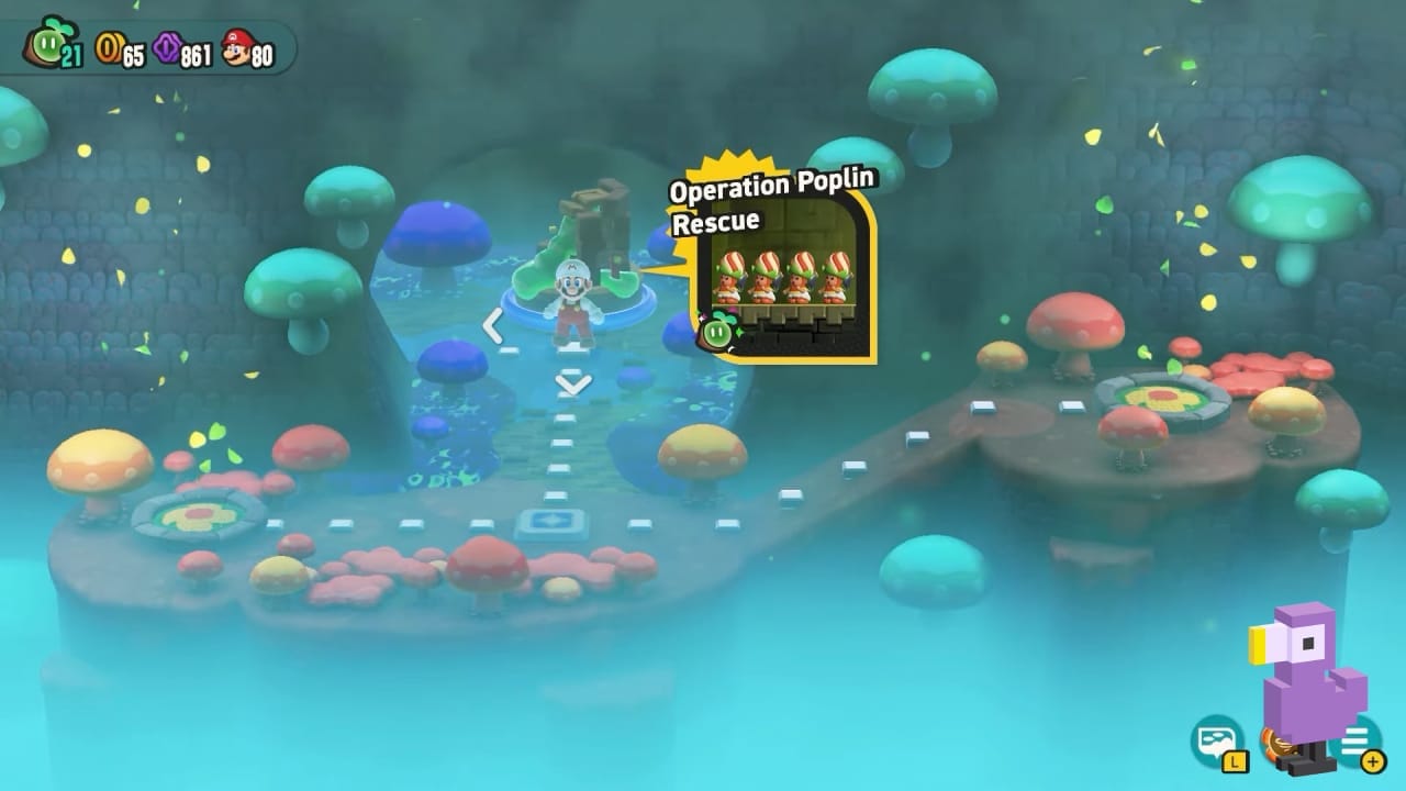 super mario in fungi mines
