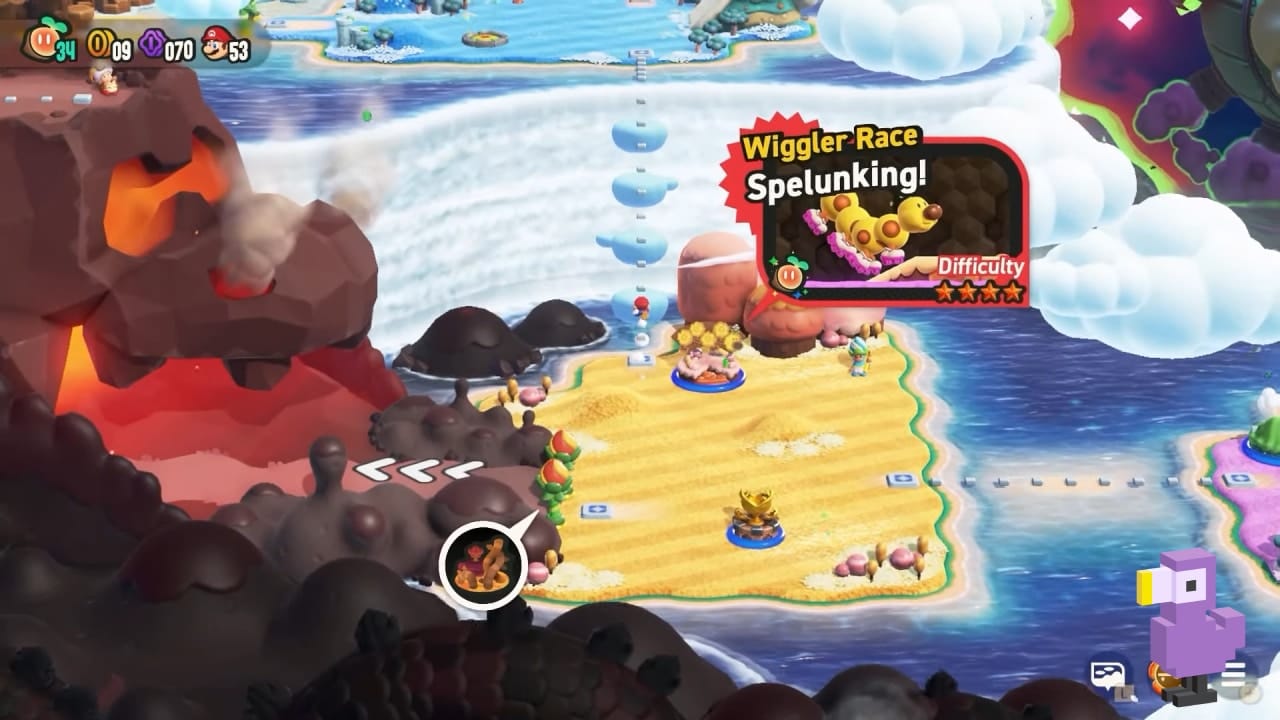 super mario on petal isles