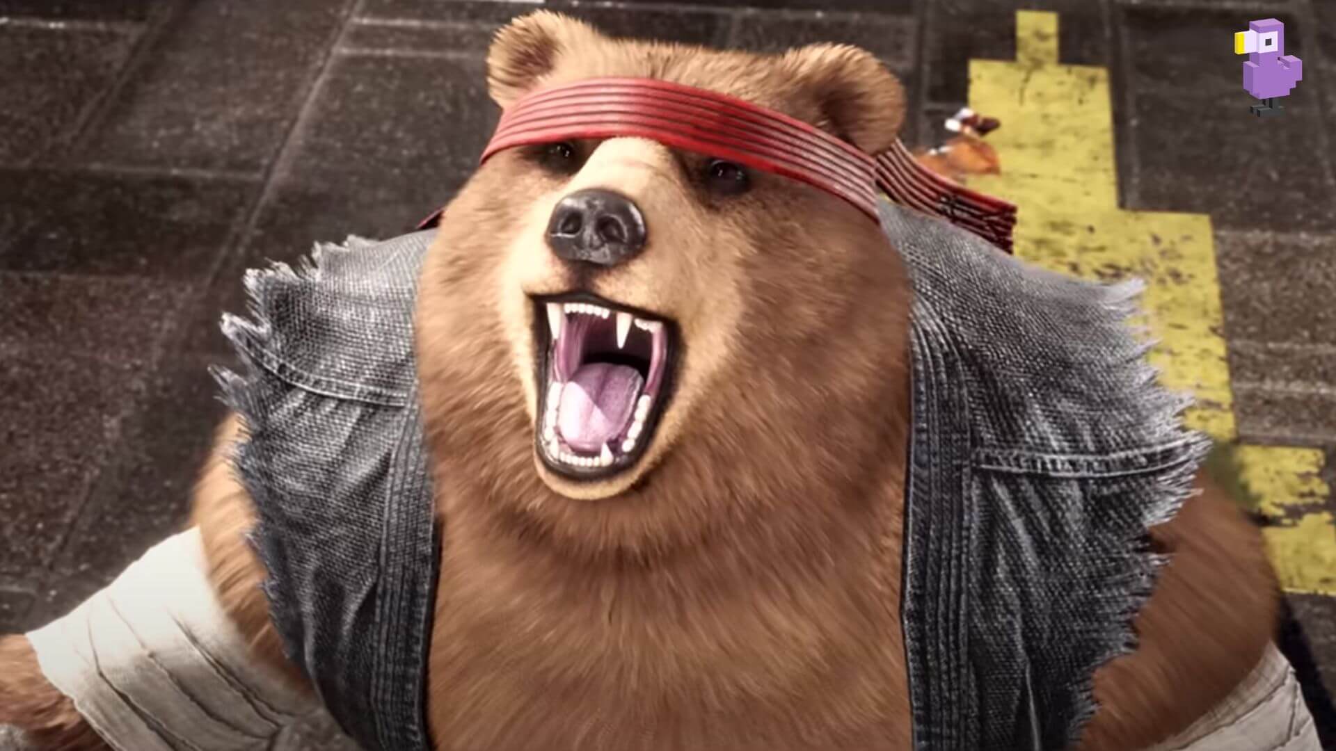 Kuma from Tekken 8