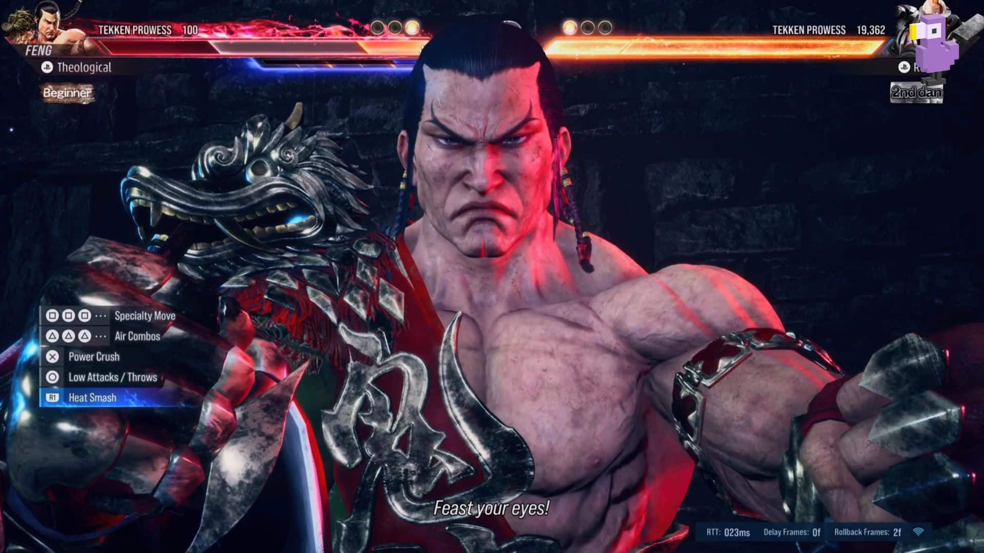 Feng from Tekken 8