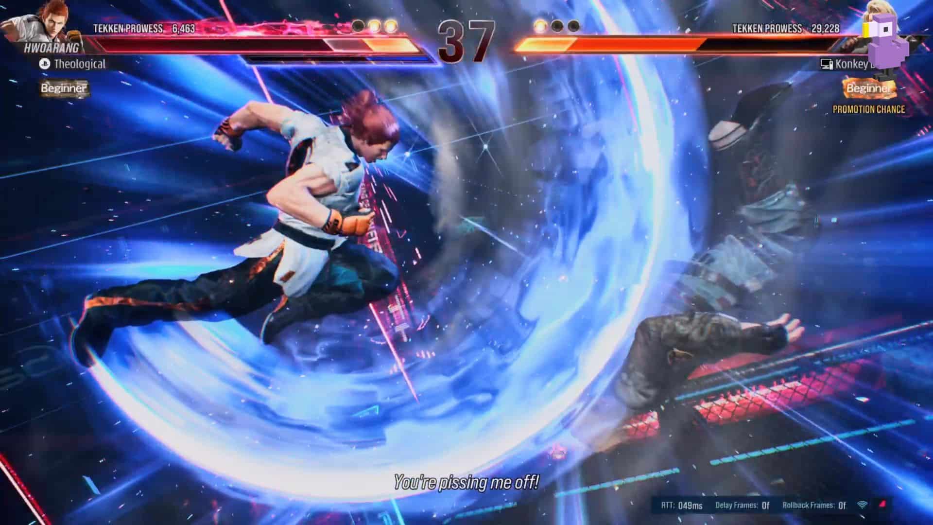 Hwoarang from Tekken 8