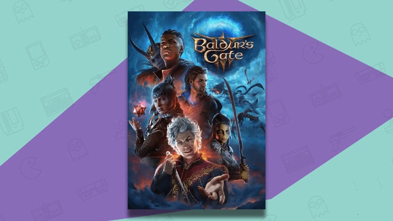 Baldurs Gate 3 cover art best single player steam deck games