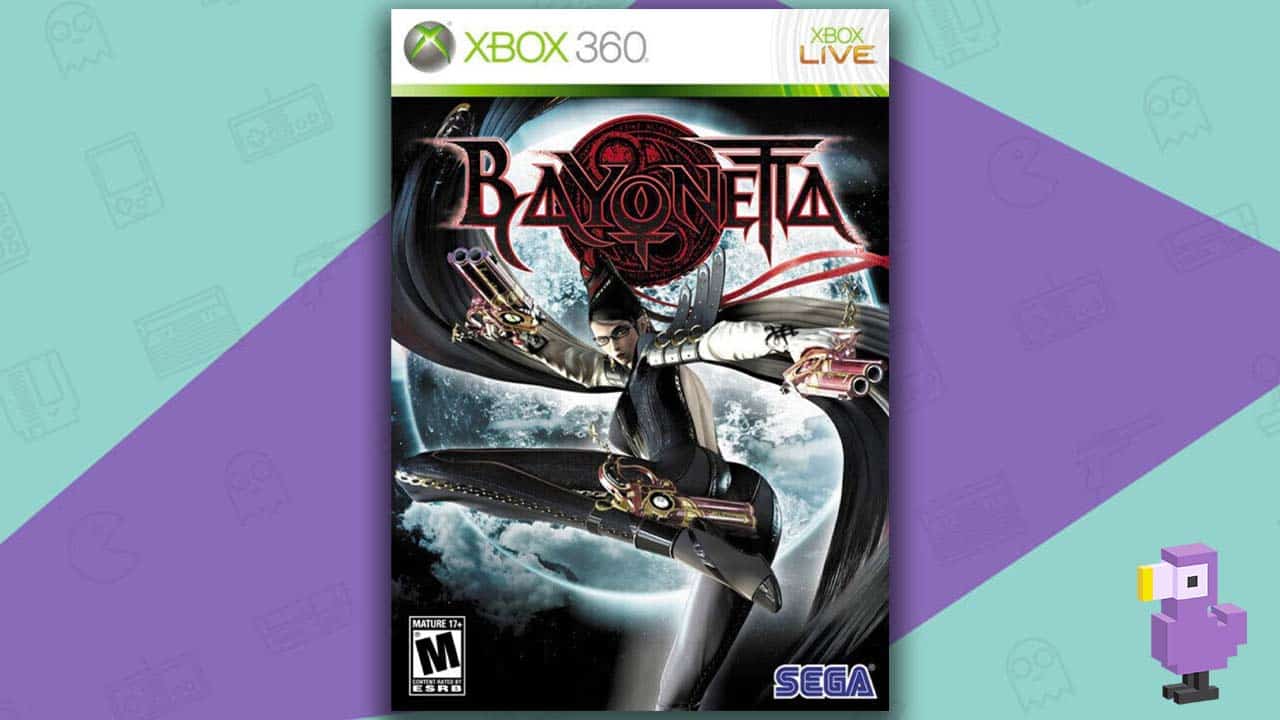 Bayonetta game case cover art