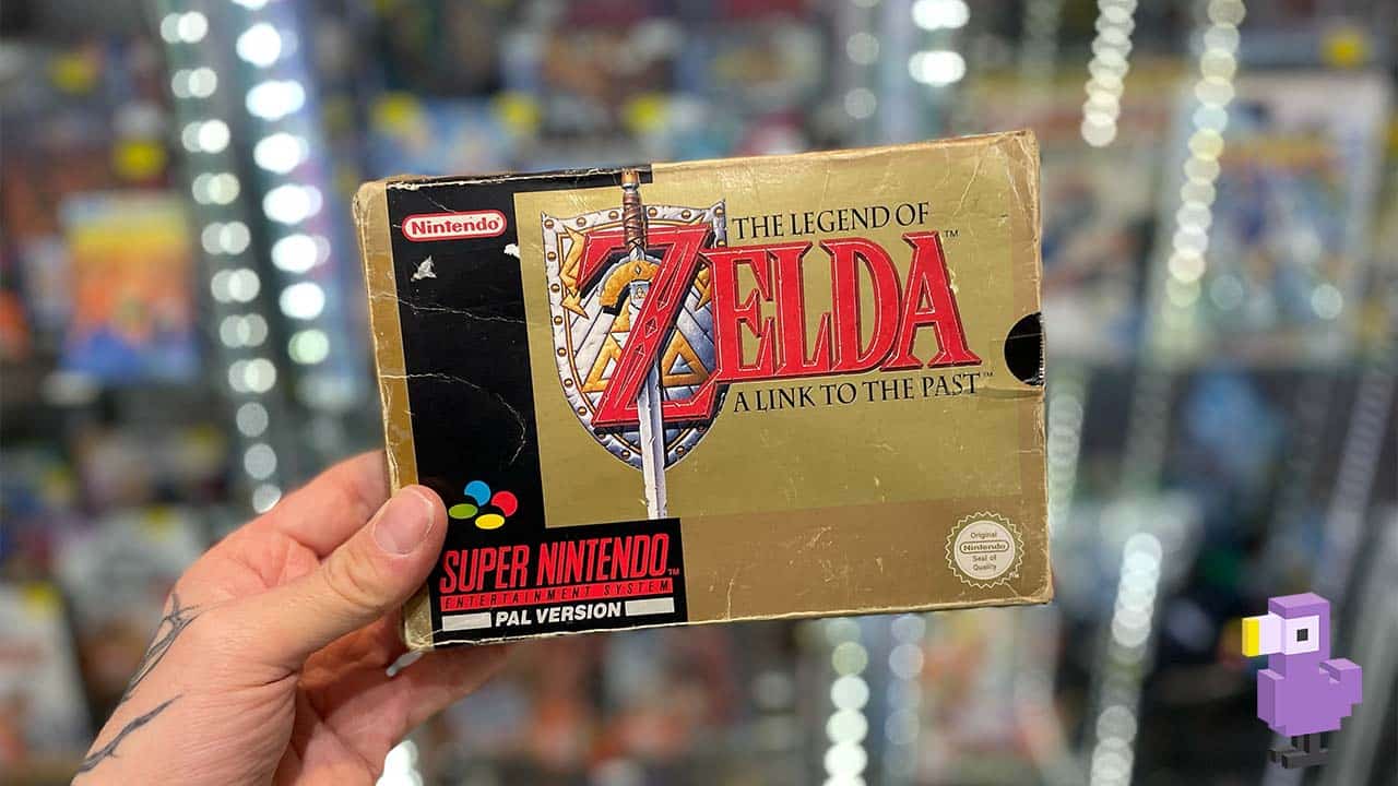 The Legend of Zelda: A Link to the Past box
