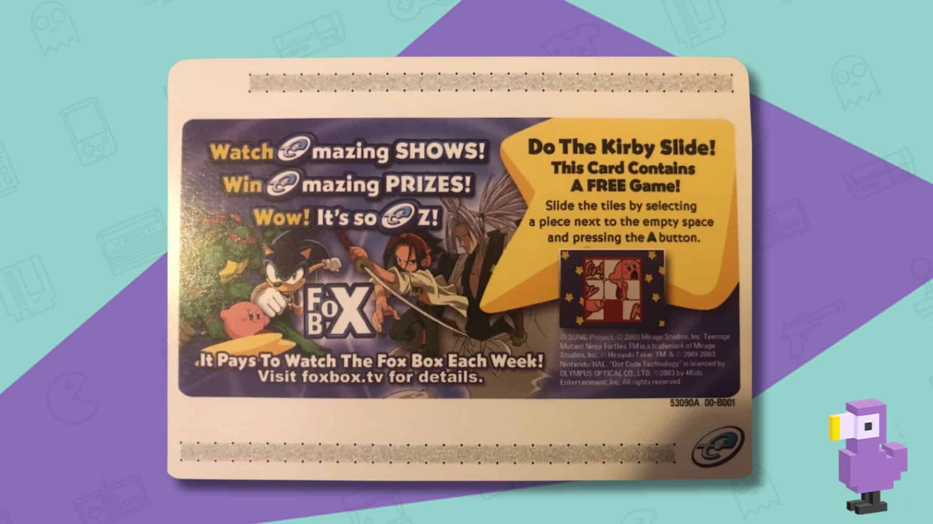 Kirby Slide/Kirby Puzzle (2003)