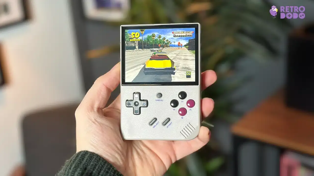 ANBERNIC RG35XX Plus с игрой Dreamcast