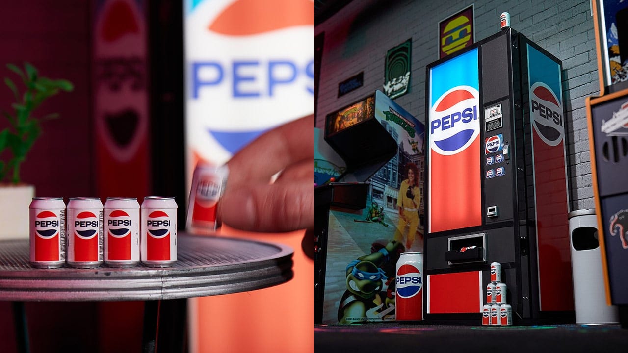 Quarter Arcades Pepsi and 7up
