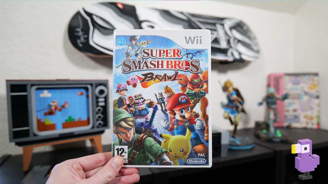 Super Smash bros brawl game case