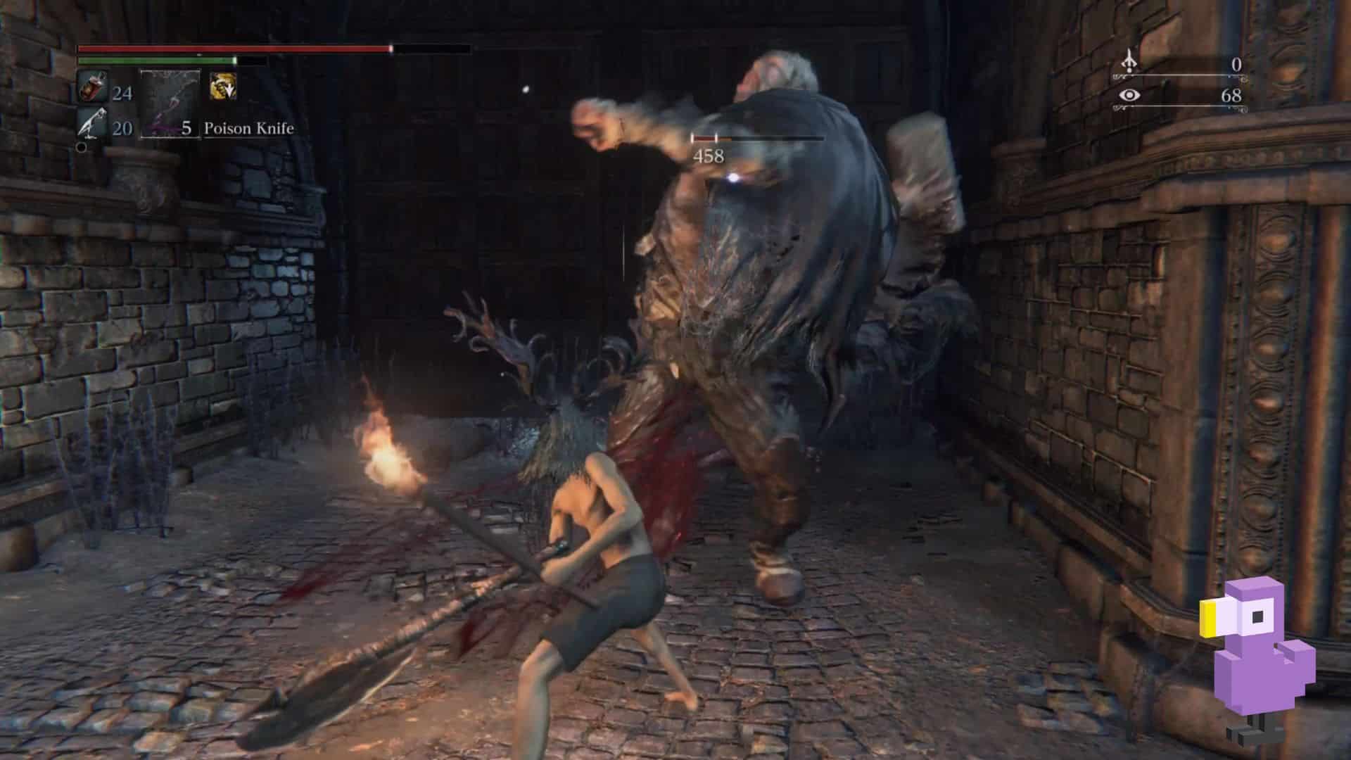 Bloodborne gameplay (2015)