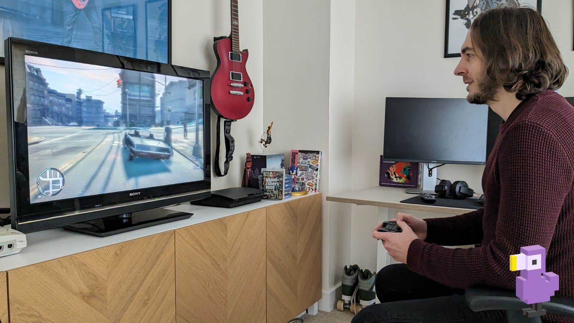 Theo on a rampage through Grand Theft Auto IV (2008)