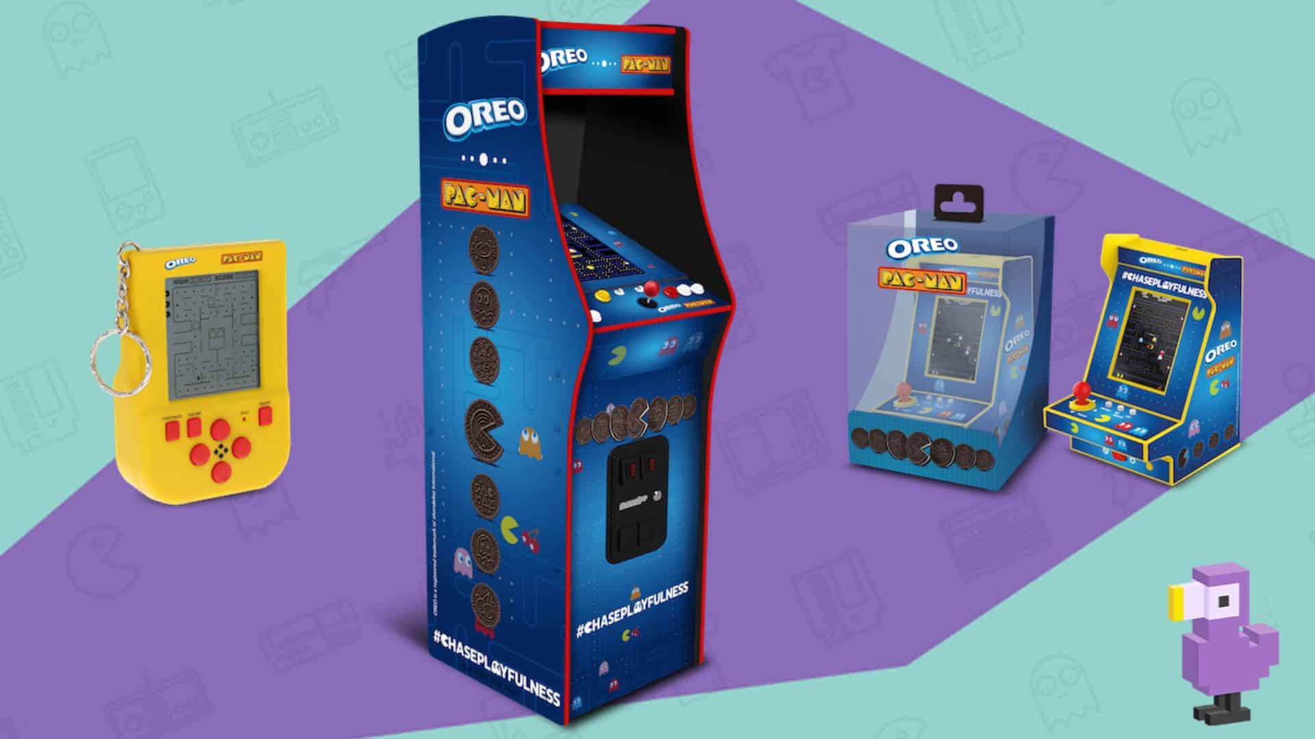 Pac-Man Oreos prizes