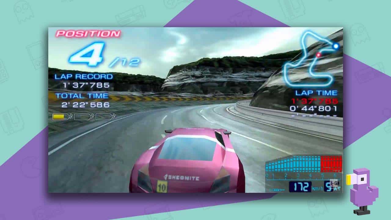 Ridge Racer PSP 2 gameplay