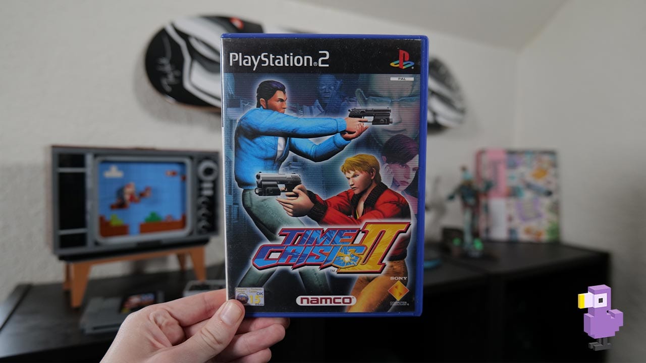 Time Crisis 2 game case for the PlayStation 2