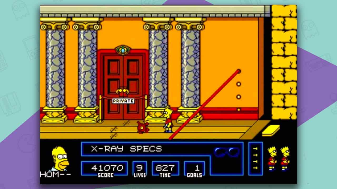 Bart Vs. The Space Mutants gameplay