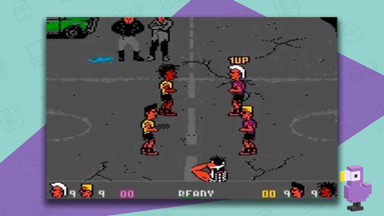 Basketbrawl gameplay