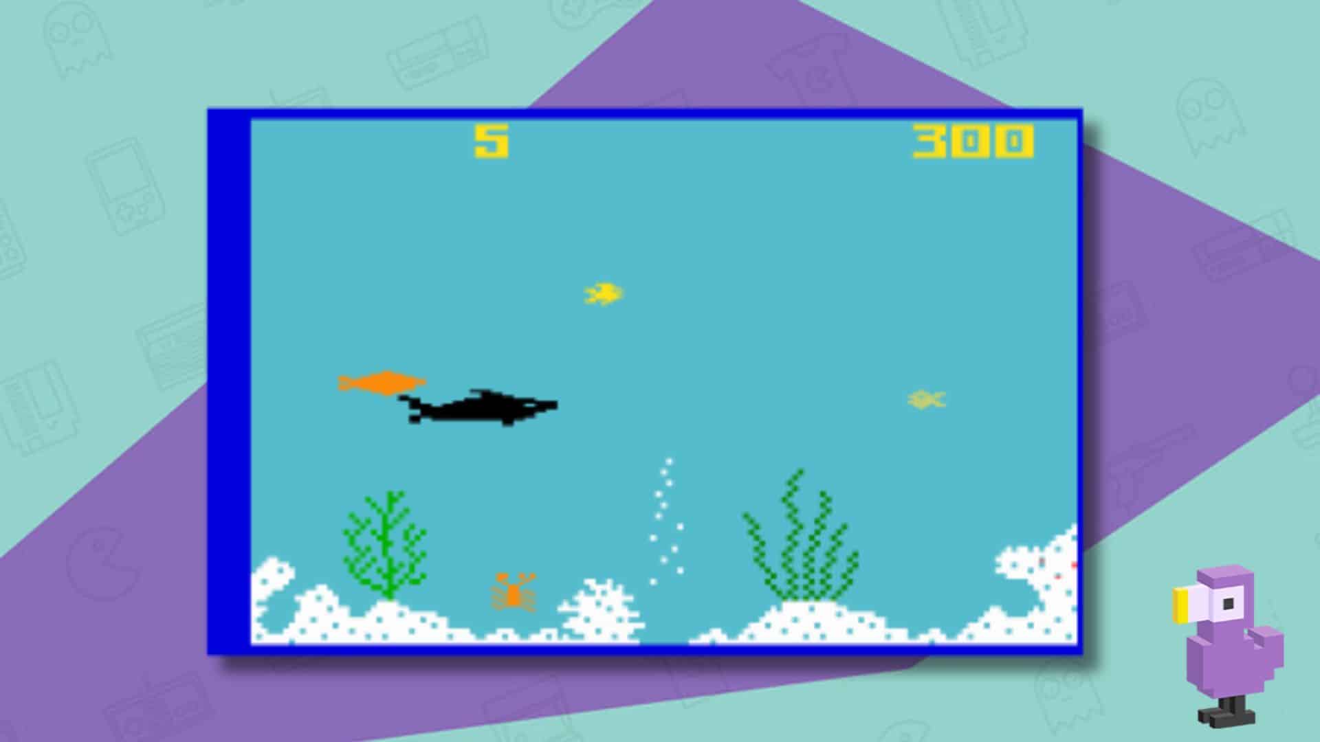 Shark! Shark! (1982) gameplay