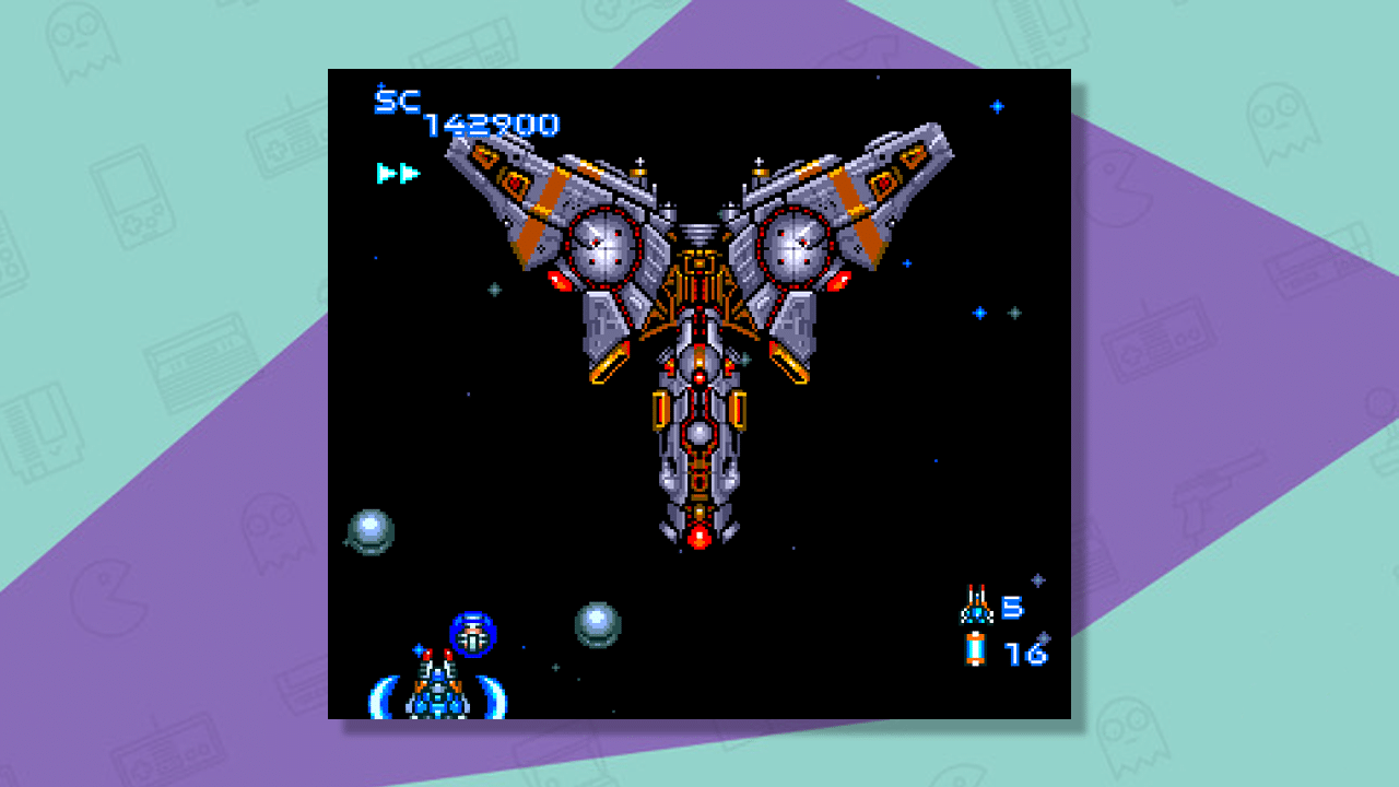 Blazing Lazers (1989) gameplay