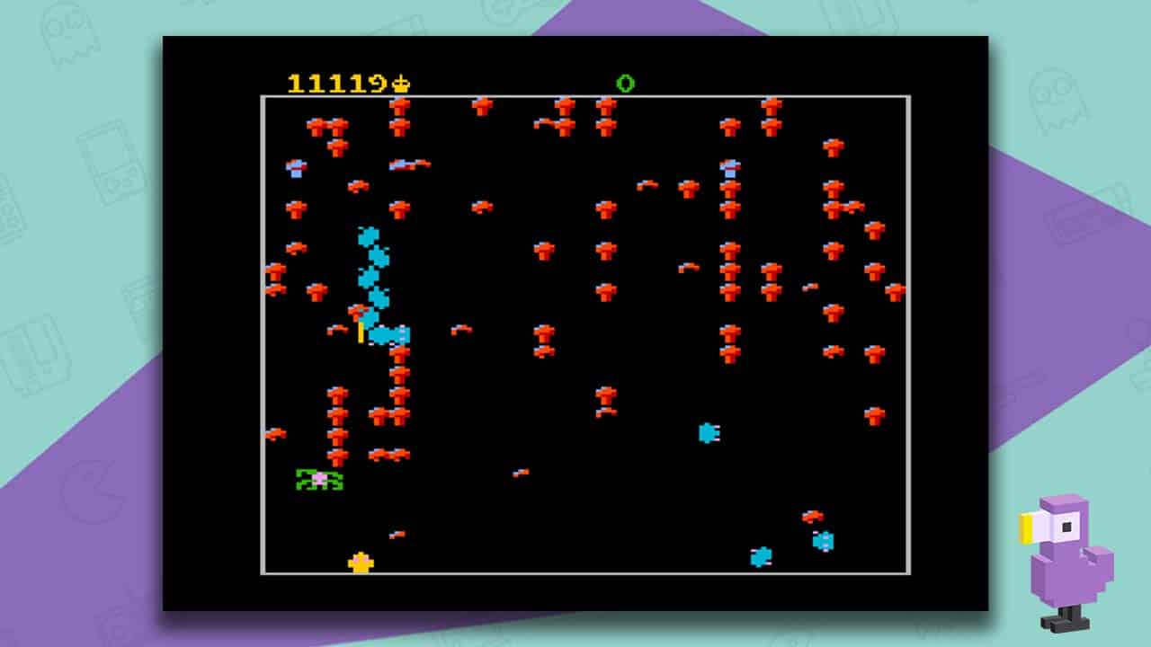 Centipede gameplay