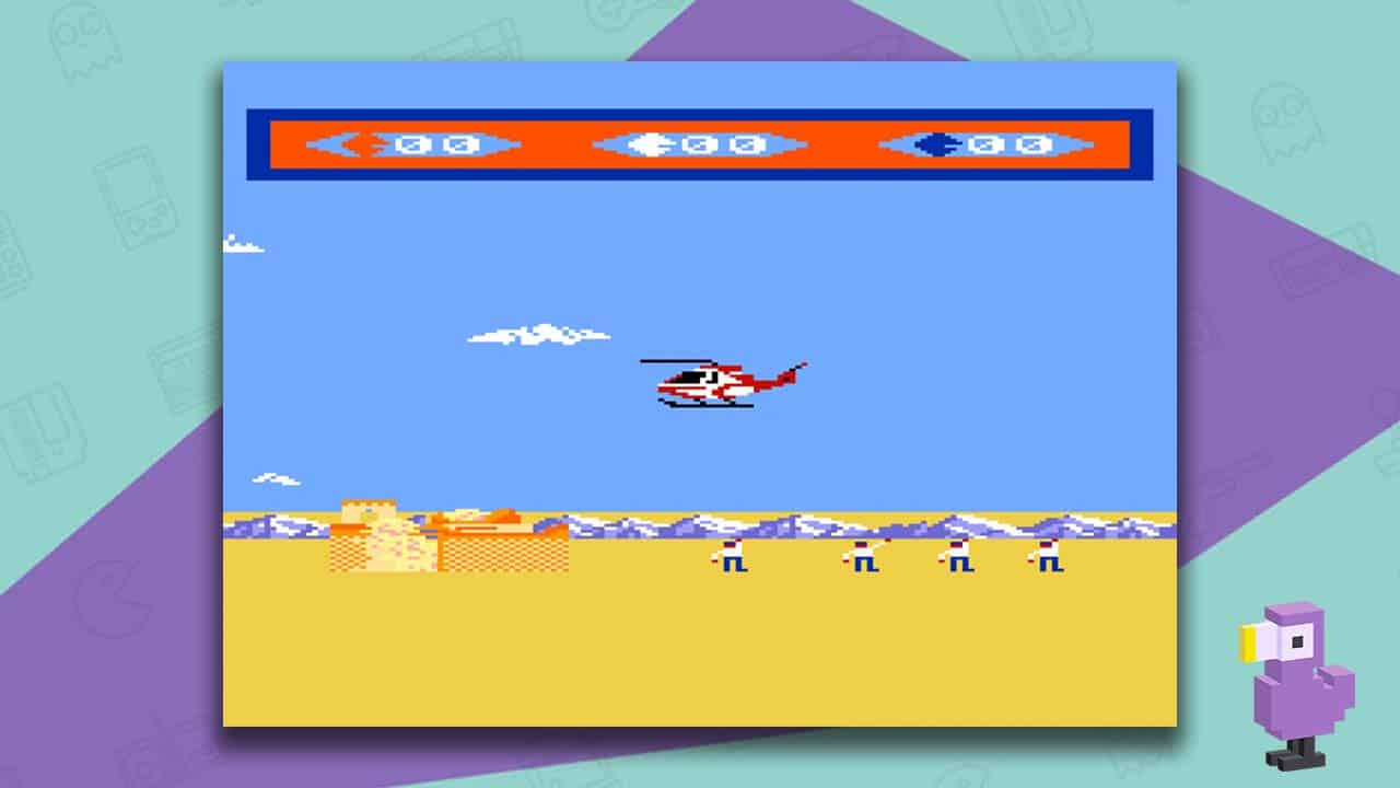 Atari 7800 Choplifter