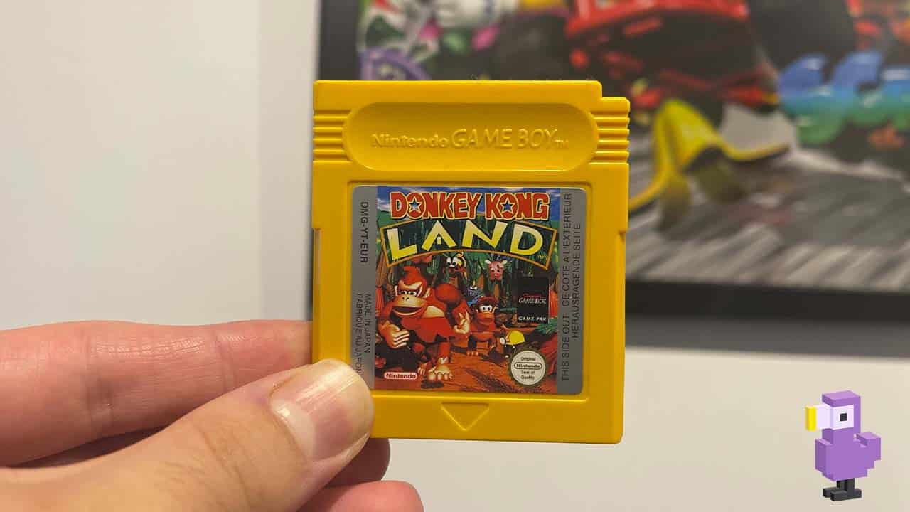 Donkey Kong Land Game Boy cartridge