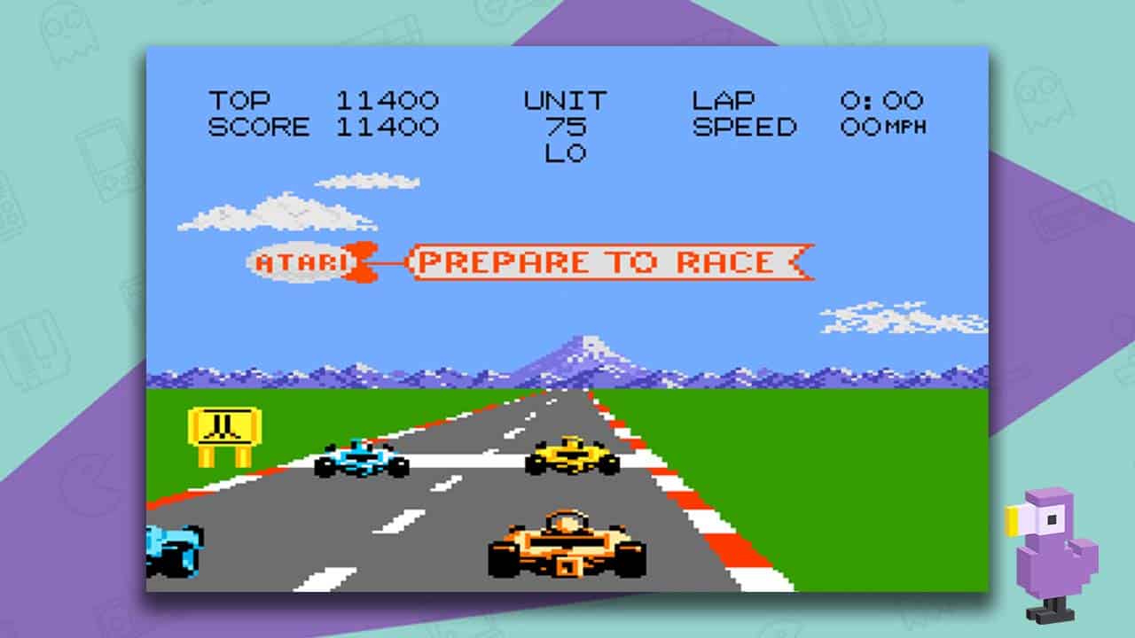 Pole Position II gameplay