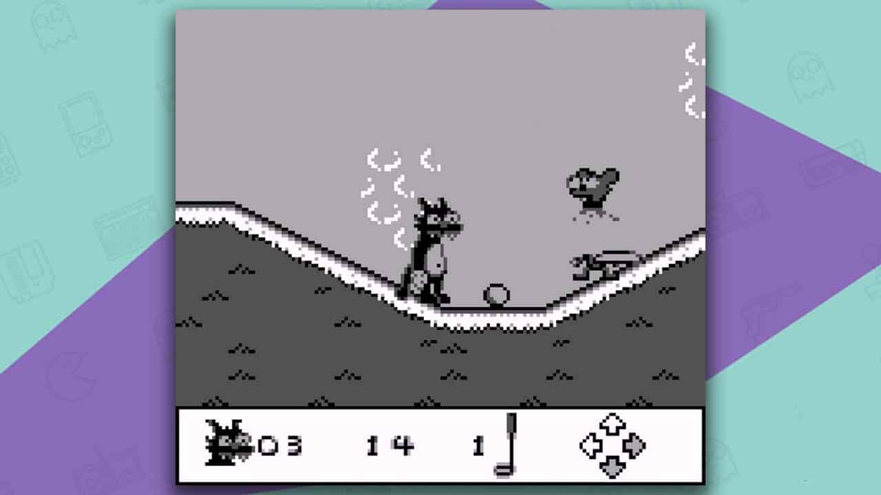 The Simpsons: Itchy & Scratchy In Miniature Golf Madness gameplay