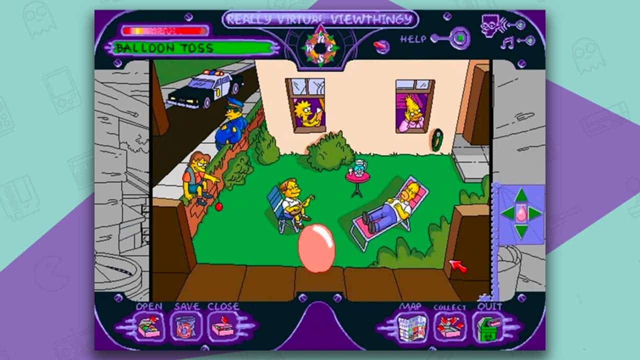 The Simpsons: Virtual Springfield gameplay