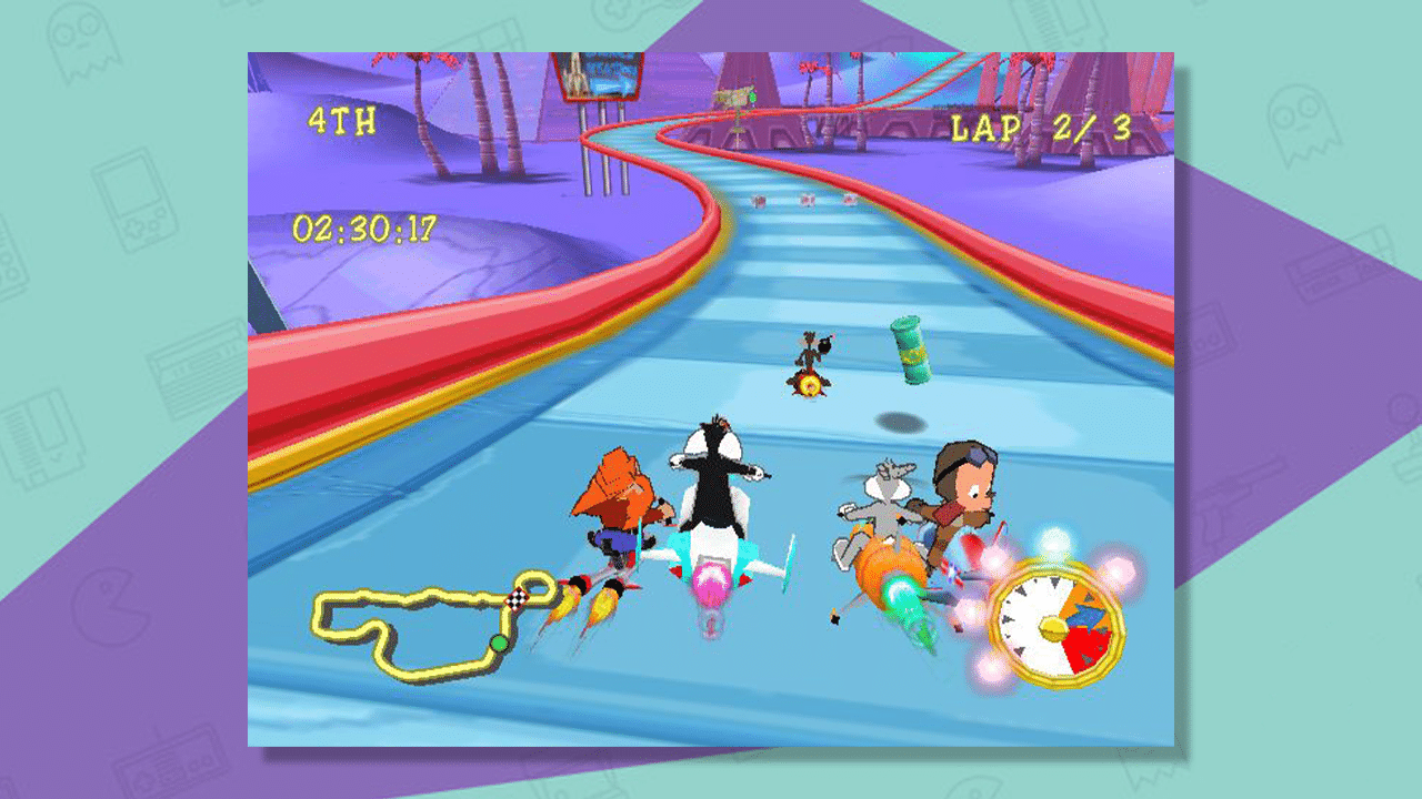 Looney Tunes: Space Race gameplay