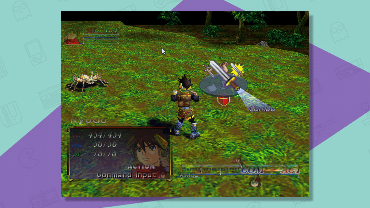 Grandia II gameplay
