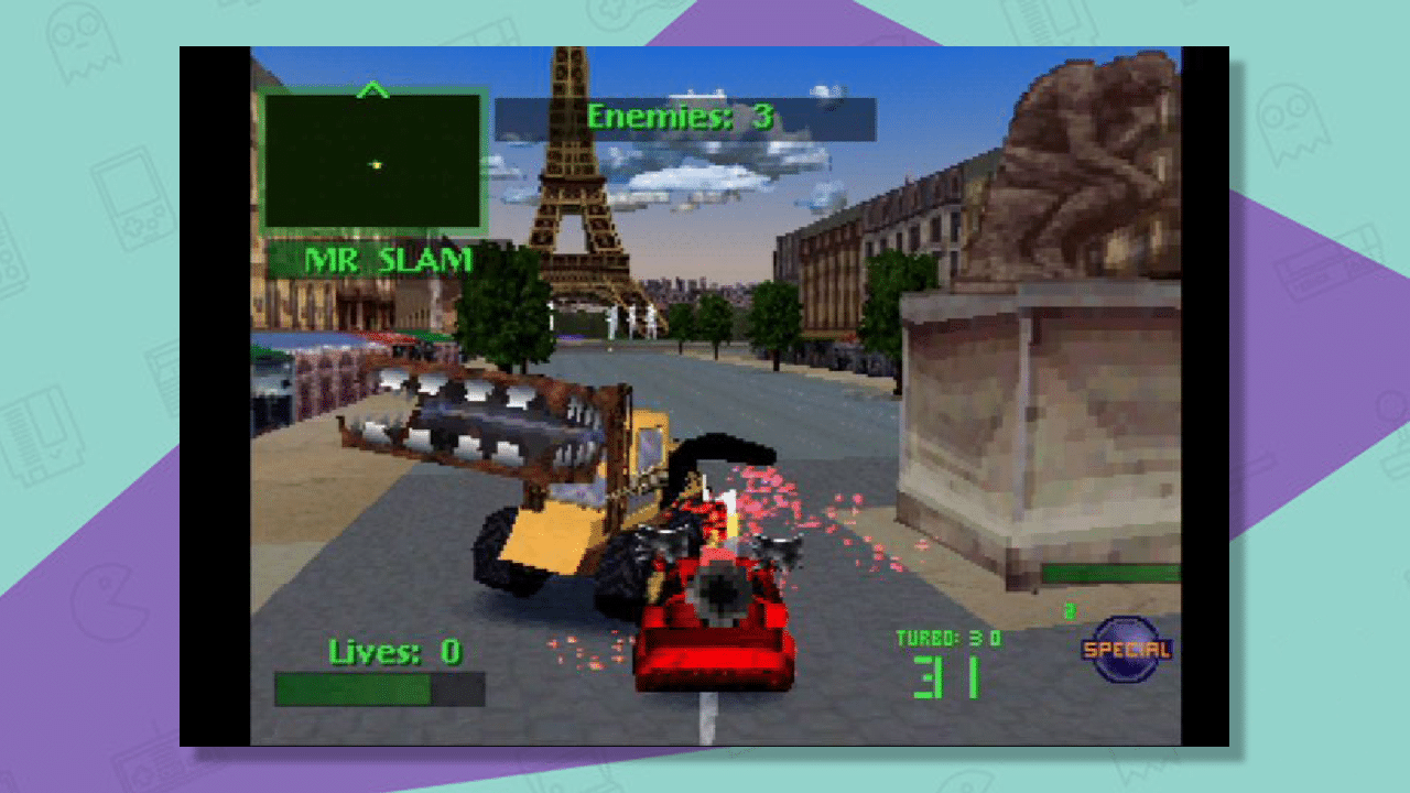 Twisted Metal 2 gameplay