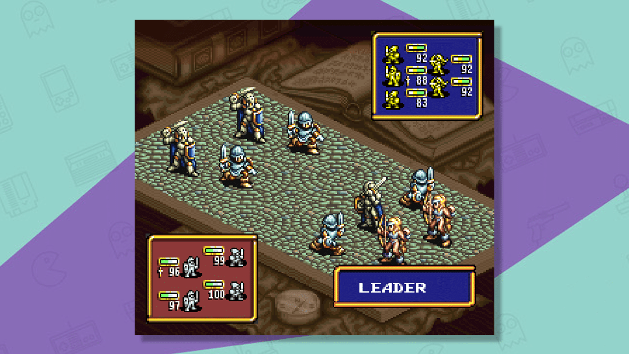 Ogre Battle: The March Of The Black Queen gameplay