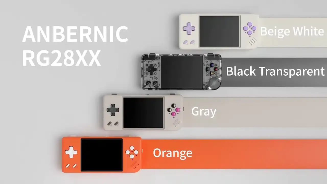 anbernic rg28xx colors
