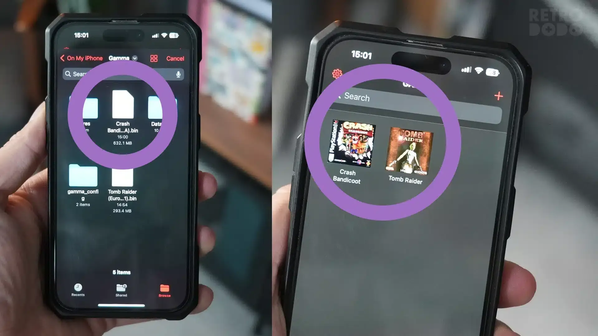 Setting up Gamma on iPhone 14 Pro
