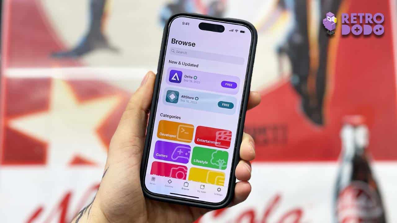 The Alt Store on Seb's iPhone