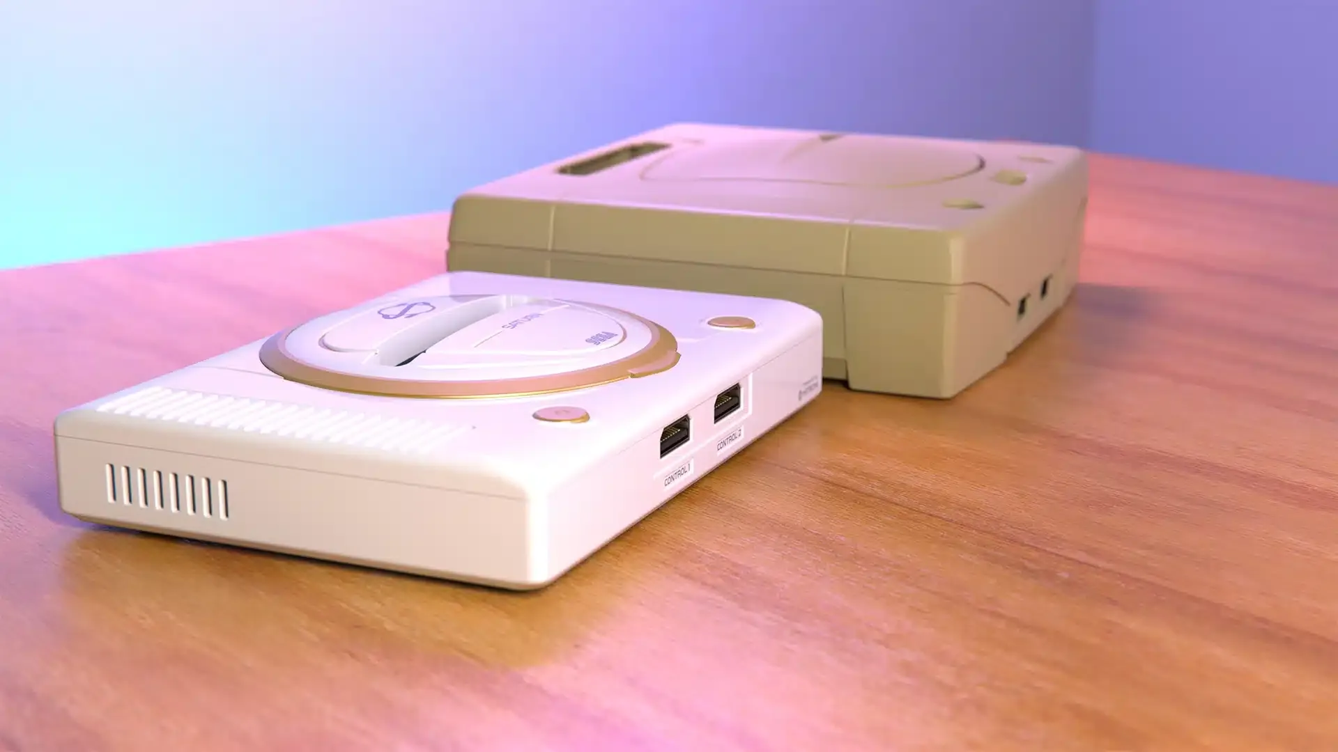 sega saturn slim comparisons