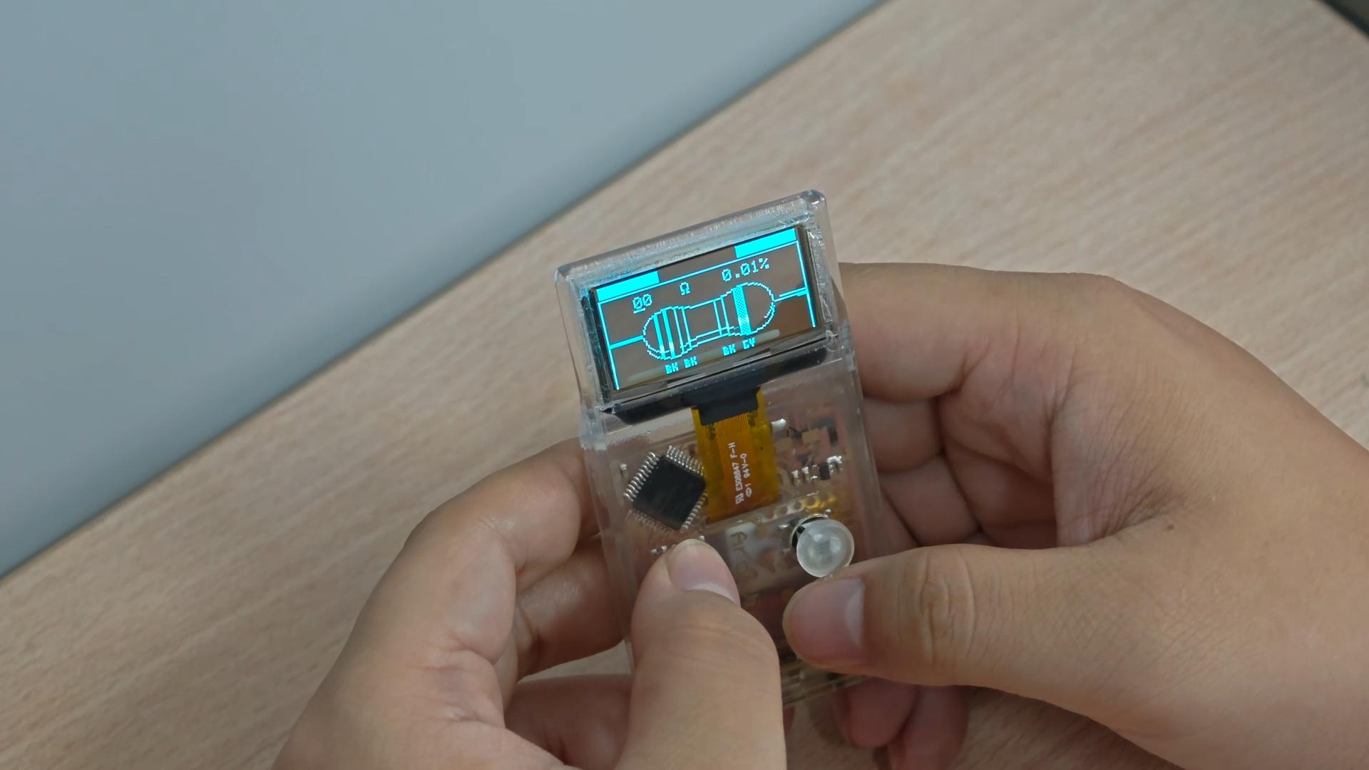 Meet The World's First Fully Transparent Handheld